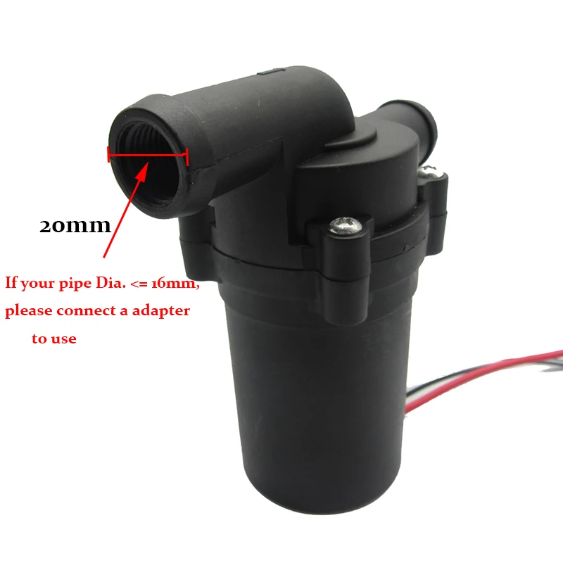 12V 18W Car Water Pump Automatic Strengthen A/C Heating Accelerate Water... - $34.11