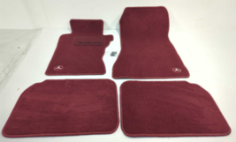 New OEM Genuine Mercedes Floor Mats 1987-1995 124 Body 4Matic Red 4 pc BQ6680194 - $84.15