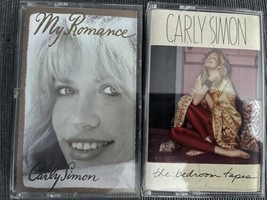 Carly Simon Cassette Lot Of 2 My Romance The Bedroom Tapes - £7.90 GBP