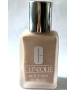 CLINIQUE Soft Finish Makeup 01 SOFT BISQUE (G) 1oz /30mL Free Shipping RARE - €110,04 EUR