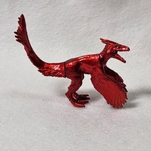 Jurassic World Dominion Captivz Wave 2 CHASE Rare Red Metallic Pyroraptor Figure - £9.76 GBP