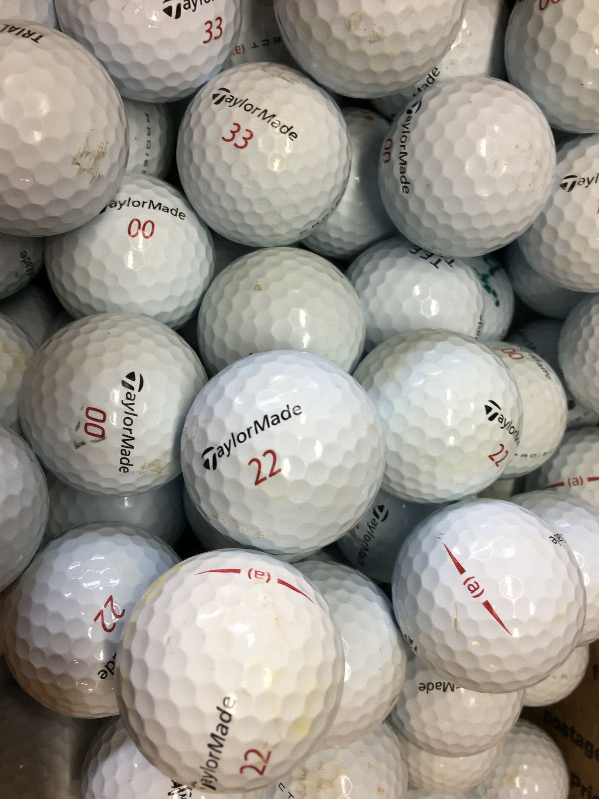 4 Dozen Near Mint AAAA TaylorMade Project @ Used Golf Balls - $38.65