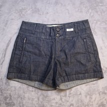 Daughters Of The Liberation Short Women 4 Denim Shorts Indigo Dark Wash ... - $21.76