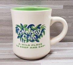 1999 Rainforest Cafe &quot;A Wild Place To Shop and Eat&quot; 8 oz. Coffee Mug Cup - £12.02 GBP