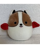 Halloween Squishmallows Reginald The Corgi Dog 4.5&quot; Vampire Bat Mini Plu... - $16.64 CAD