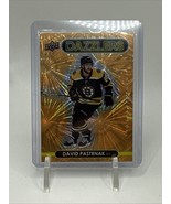 2021-22 Upper Deck Gold Dazzlers #DZ-5 David Pastrnak Boston Bruins - $5.94
