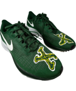 Nike Zoom Pegasus 37 Gorge Green Size 12.5 personalized with BU & X - $38.91 CAD