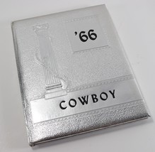 Vintage 1966 Cowboy Woodson High School Woodson Texas High School Yearbook - £17.97 GBP
