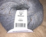 Valley Yarns Worthington Color #05 Gray Wool Alpaca Viscose Blend Made I... - $8.68