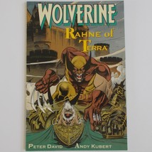 Wolverine Rahne Of Terra Graphic Novel Wolfsbane Peter David Andy Kubert 1991 - £15.55 GBP
