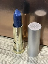 Urban Decay Frostbite Cream Lipstick Full Size Satin Shimmer Navy Blue - $19.99