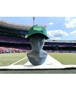New York Jets NFL Football Green Adjustable Back Strap Wool/Acrylic Cap Hap - £8.79 GBP