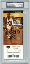 Klay Thompson Signed Oracle Ticket PSA/DNA Warriors Autographed Slabbed ... - £235.89 GBP