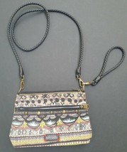 Sak SakRoots Peace Fabric Crossbody Purse Handbag Convertible Clutch - £27.32 GBP