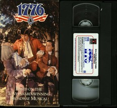 1776 Vhs Blythe Danner Virginia Vestoff William Daniels Columbia Video Tested - £7.82 GBP