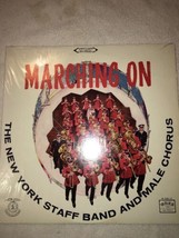 Marching ON-THE New York Staff Band And Male Chorus Word Records Rare #W-3381-LP - £26.79 GBP