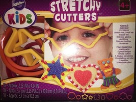 Wilton Kids Stretchy Flexible Cookie Cutters - Flexible and Fun 10 Cutters - £3.94 GBP