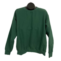 VTG Lee Green Crewneck Sweatshirt Mens LARGE Heavy Cotton Made in USA - £24.30 GBP