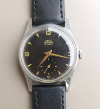 Rare PRIM Men&#39;s Mechanical Hand-Winding Black Dial Vintage Watch Czechos... - €235,85 EUR