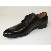 Men's Shoes Steve Madden Soft Leather upper Buckle Strap Covet Black image 4