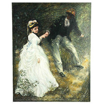 Untitled (After Renoir&#39;s Le Promenade) By Anthony Sidoni 2006 Oil on Canvas - £8,566.08 GBP