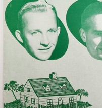 1949 Big Crosby Sheet Music Way Back Home Vintage BVC Ephemera - £13.18 GBP