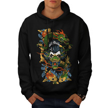 Dragon Face Japan Fantasy Sweatshirt Hoody Dragon Beast Men Hoodie - $20.99+