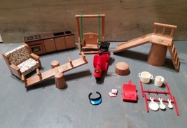 Vintage 1986 Bandai Maple Town Story Plastic Toy Lot of Furniture/Playgound - £18.18 GBP