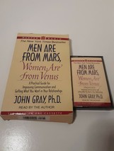 Men Are From Mars , Women Are From Venus John Gray , Ph.D. Book On Cassette Tape - £3.94 GBP