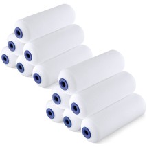 WORKPRO 12-Pack Foam Paint Roller 4 inch, Small Paint Roller Kit, Mini Paint Rol - £23.17 GBP