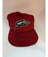 Stowe Vermont Velluto a Coste Ricamato Snapback Cappello HaT Rosso Spill... - $945.73 MXN