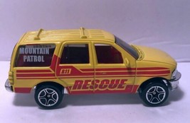 Vintage Matchbox Yellow Mountain Patrol Rescue Ford Expedition - 1998 - £5.49 GBP