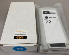(2) Compatible Ink Catridge for HP DesignJet 72 Matte Black &amp; Cyan - $19.95