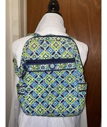 Vera Bradley Blue Green SMALL BACKPACK in DAISY DAISY - $1,084.14 MXN