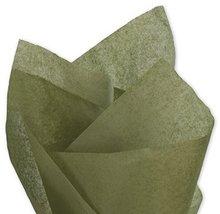EGP Solid Tissue Paper Olive Green 20 x 30 - £51.34 GBP