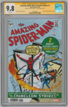 Sam Raimi Signed &amp; With Great Power Cgc Ss 9.8 Amazing Spiderman #1 Facsimile Et - £398.20 GBP