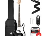 Electric Bass Guitar 4 Strings Full-Size Standard Bass Pb-Style Beginner... - £252.27 GBP