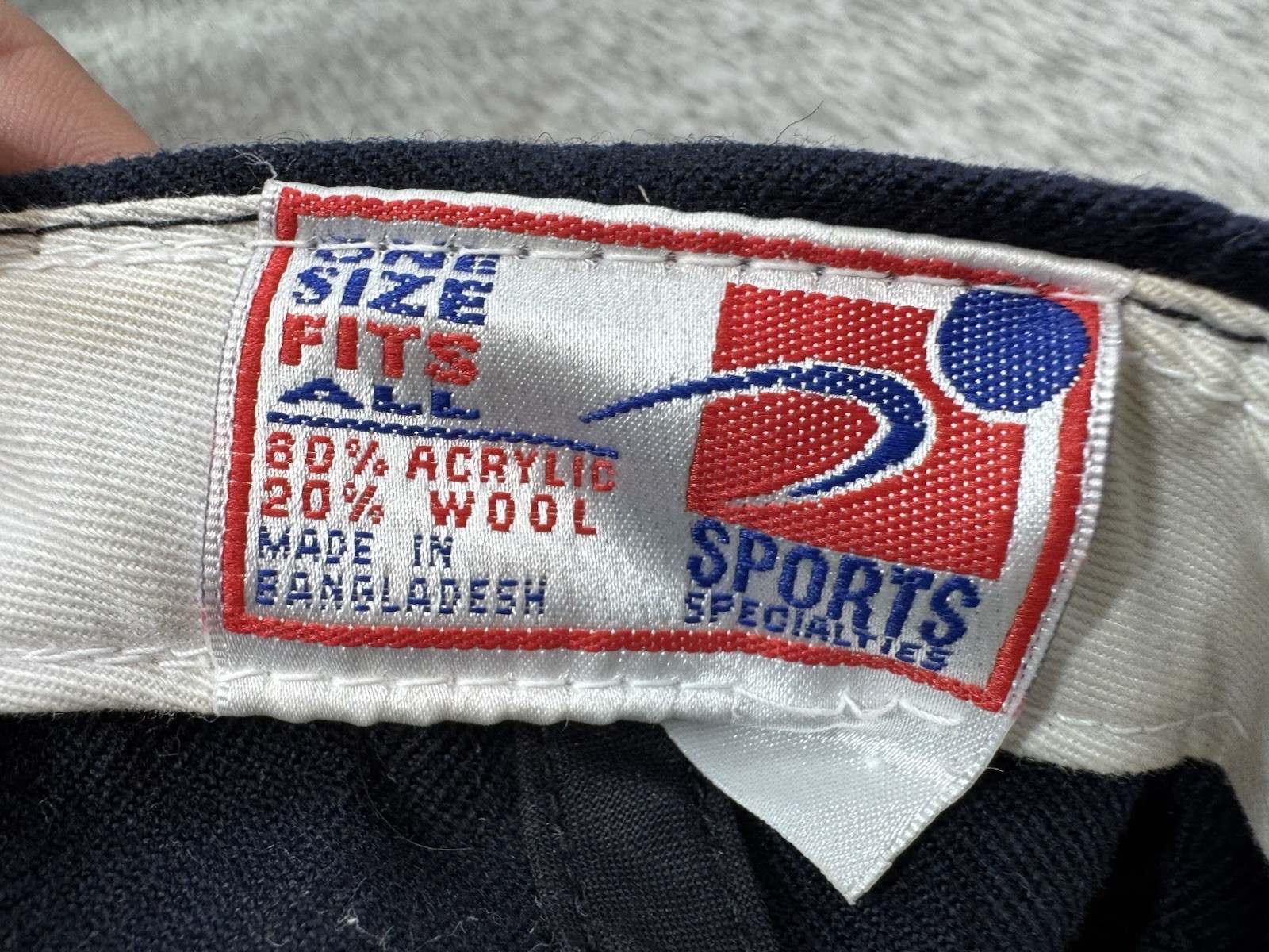Vintage Florida State Seminoles Hat Cap Snap Back Sport Specialties Script Blue Item image 12
