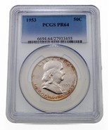 1953 50C Franklin Demi Dollar Preuve Classé Par PCGS Comme - $157.40