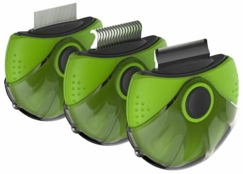 Pet Life ® &#39;Axler&#39; Triple Rotating Rake Deshedder &amp; Dematting Grooming P... - $28.99