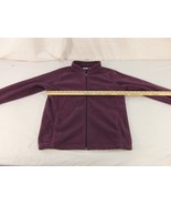 Children Youth Girl&#39;s Bass Pro Shop Purple Full Zipper Fleece Jacket 31008 - £11.69 GBP