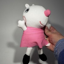 Suzy Peppa Pig Pink Dress 9&quot; Plush Toy Factory 2023 EUC - £6.99 GBP