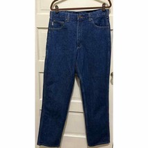 Carhartt Mens Jeans Medium Wash Straight Leg (measured approximately 32x... - £12.41 GBP