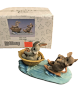 Charming Tails, &quot;A DAY AT THE LAKE&quot; by Fitz &amp; Floyd #83/803 NIB - £9.71 GBP