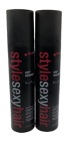 2 PK Style Sexy Hair 450 Degree Headset Heat Defense Setting Spray 8.5 oz - £18.80 GBP