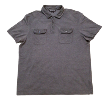 Michael Kors Polo Shirt Mens XL Cotton Double Front Pockets 903A - $19.30