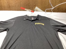Majestic Pittsburgh Pirates Polo Shirt - Men’s Large - £10.95 GBP