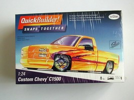 FACTORY SEALED Quick Builder! Custom Chevy C1500 #5207 by Testors - £57.81 GBP