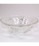 Early American Prescut Star Of David By Anchor Hocking Clear Glass 3 Foo... - $13.20 CAD