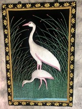 4&#39;x2&#39; Embroidered Silk Bird Tapestry Wall Hanging Antique Handmade Art Home Deco - £657.00 GBP